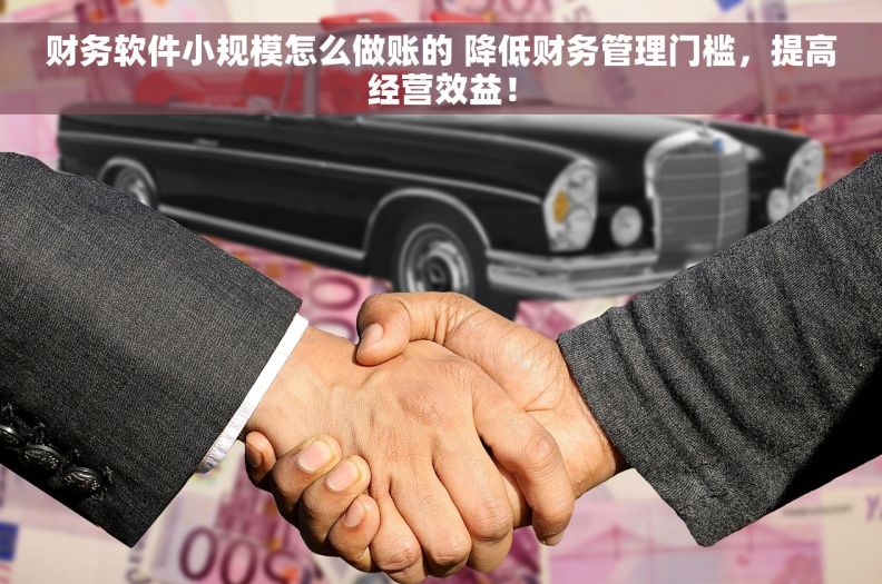 财务软件小规模怎么做账的 降低财务管理门槛，提高经营效益！