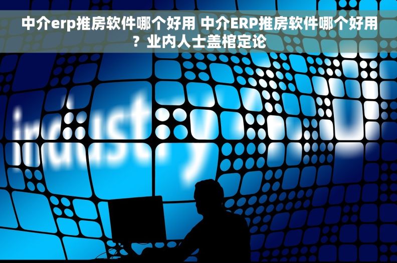 中介erp推房软件哪个好用 中介ERP推房软件哪个好用？业内人士盖棺定论