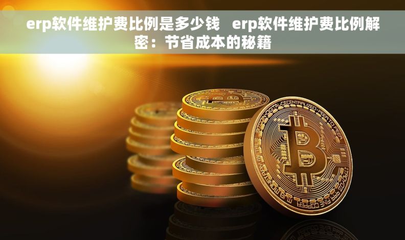 erp软件维护费比例是多少钱   erp软件维护费比例解密：节省成本的秘籍