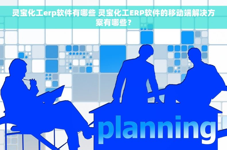 灵宝化工erp软件有哪些 灵宝化工ERP软件的移动端解决方案有哪些？