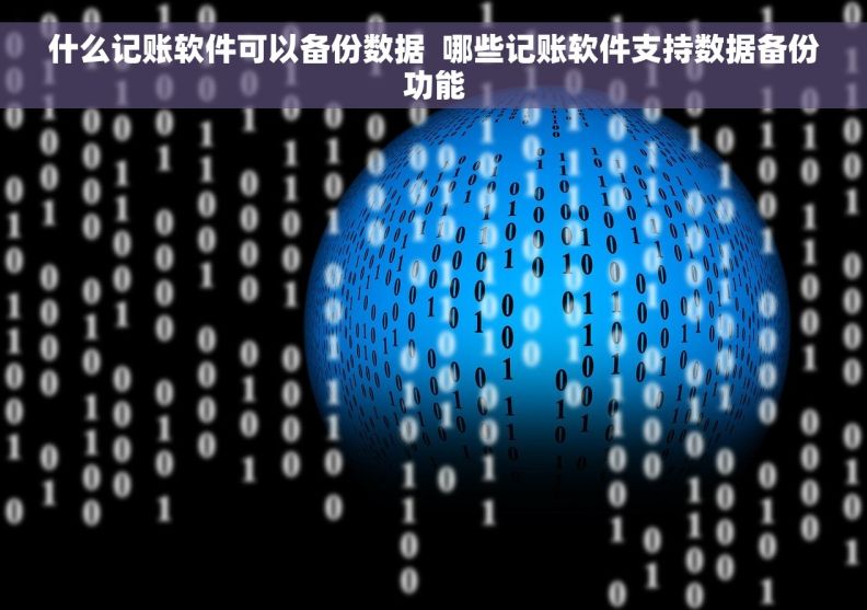 什么记账软件可以备份数据  哪些记账软件支持数据备份功能