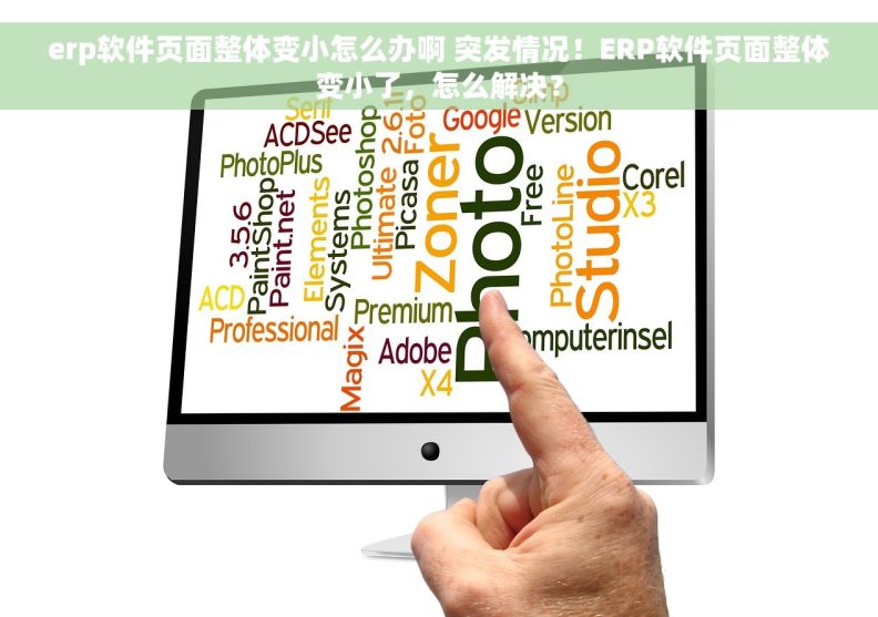 erp软件页面整体变小怎么办啊 突发情况！ERP软件页面整体变小了，怎么解决？