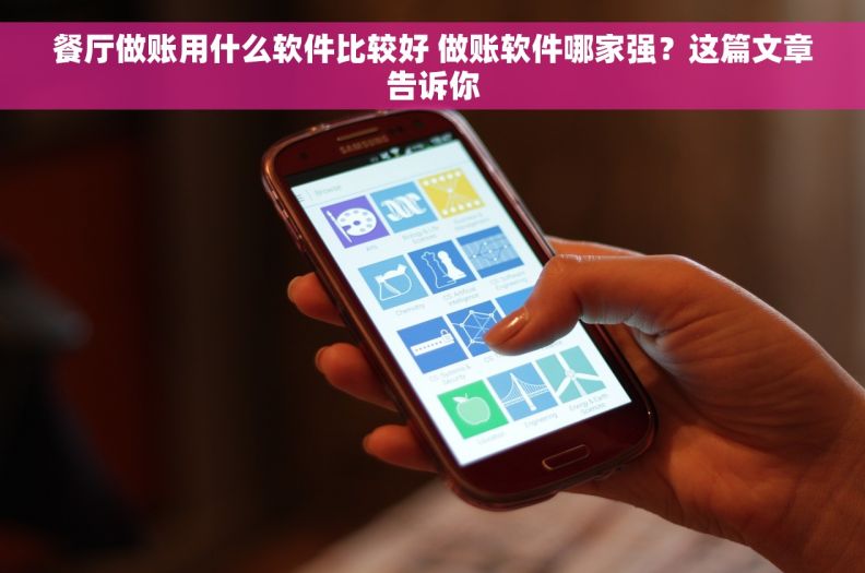 餐厅做账用什么软件比较好 做账软件哪家强？这篇文章告诉你