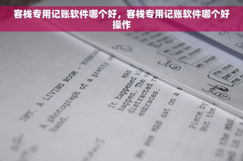 客栈专用记账软件哪个好，客栈专用记账软件哪个好操作