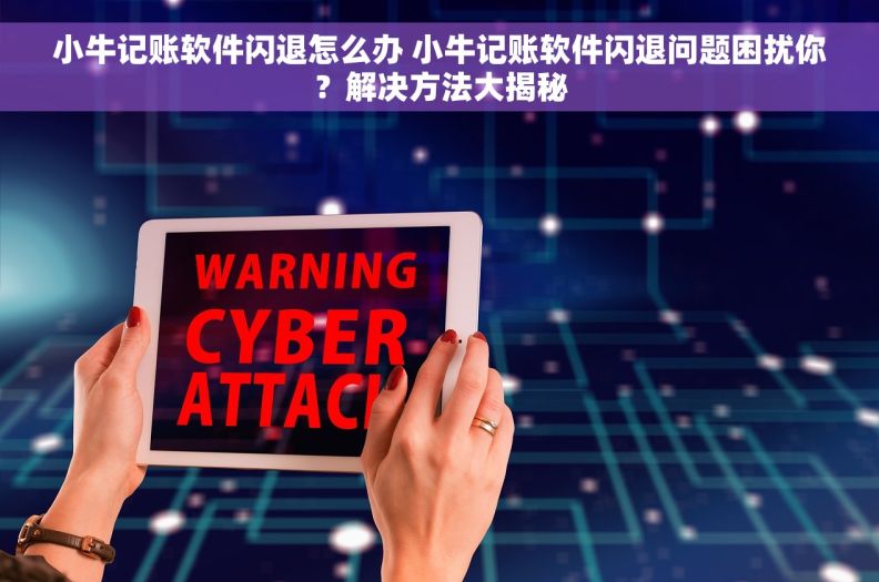 小牛记账软件闪退怎么办 小牛记账软件闪退问题困扰你？解决方法大揭秘