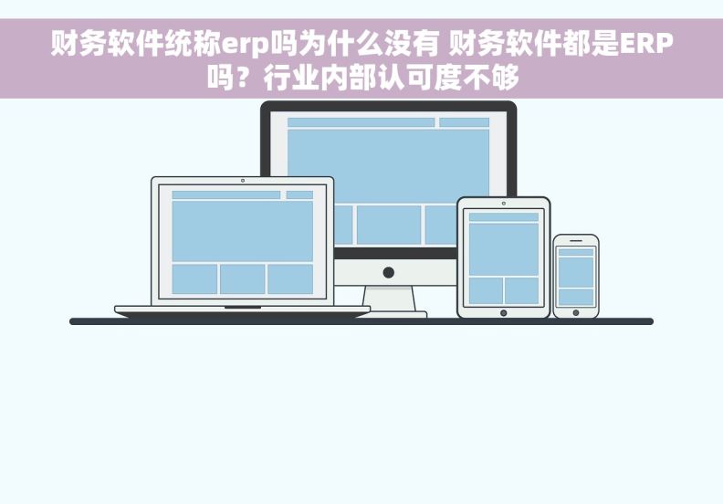 财务软件统称erp吗为什么没有 财务软件都是ERP吗？行业内部认可度不够