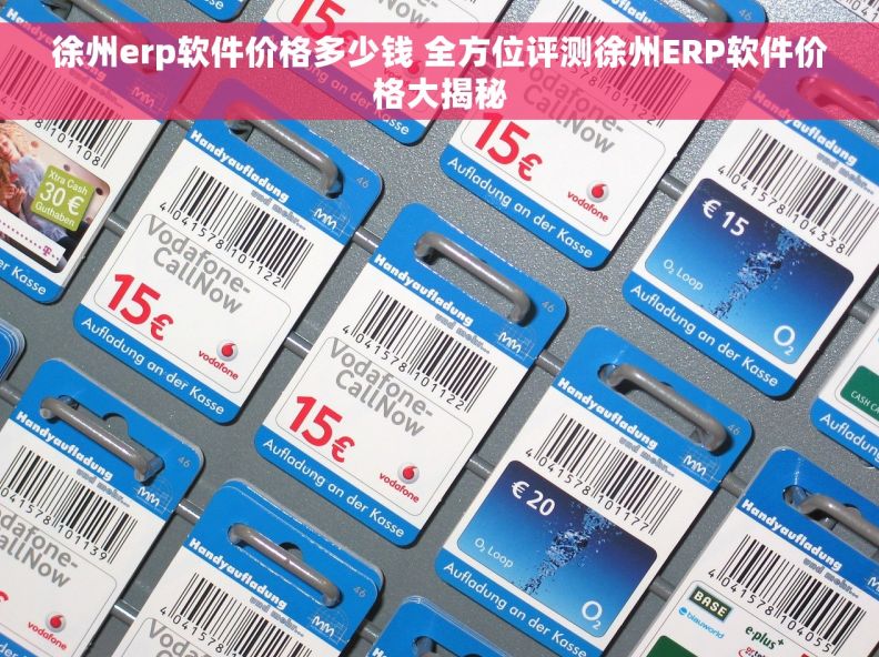徐州erp软件价格多少钱 全方位评测徐州ERP软件价格大揭秘