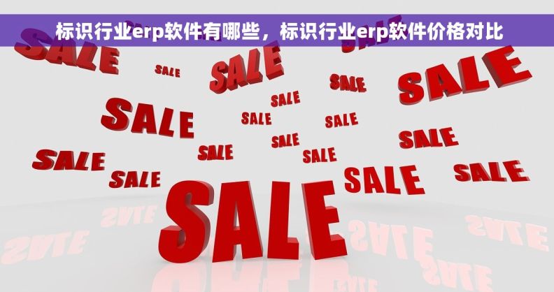  标识行业erp软件有哪些，标识行业erp软件价格对比