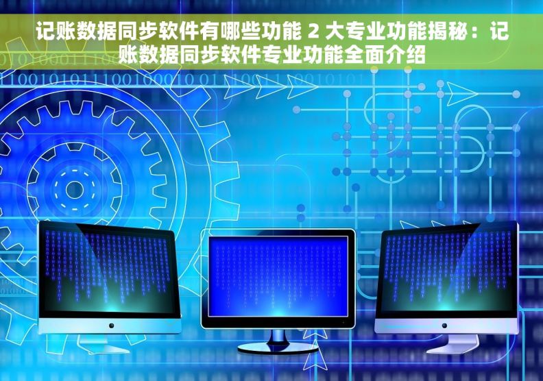 记账数据同步软件有哪些功能 2 大专业功能揭秘：记账数据同步软件专业功能全面介绍