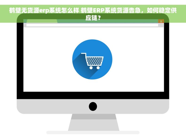 鹤壁无货源erp系统怎么样 鹤壁ERP系统货源告急，如何稳定供应链？