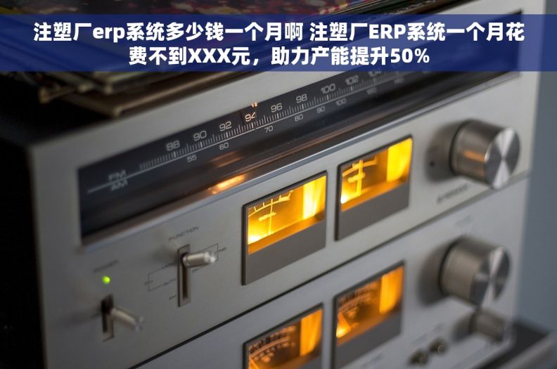 注塑厂erp系统多少钱一个月啊 注塑厂ERP系统一个月花费不到XXX元，助力产能提升50%