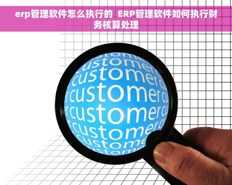 erp管理软件怎么执行的  ERP管理软件如何执行财务核算处理
