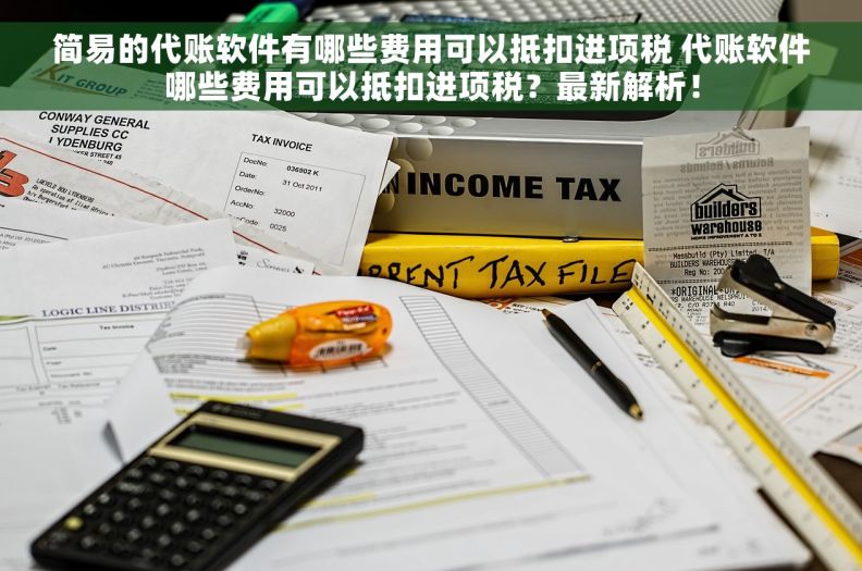 简易的代账软件有哪些费用可以抵扣进项税 代账软件哪些费用可以抵扣进项税？最新解析！