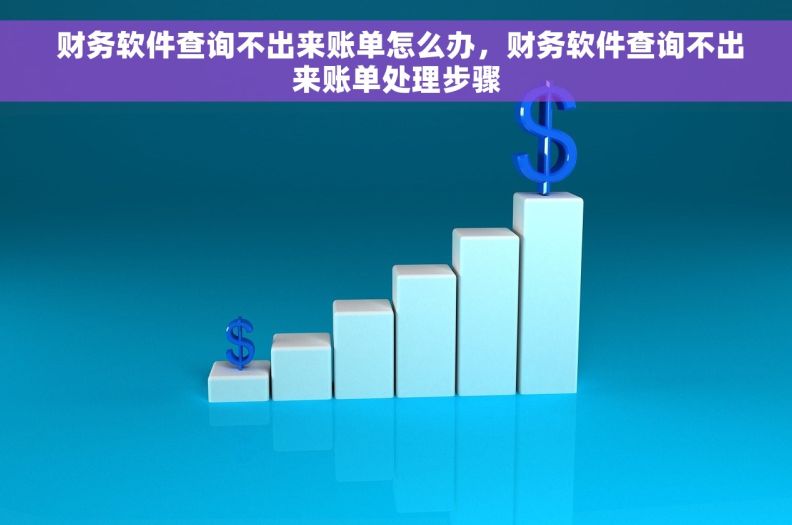  财务软件查询不出来账单怎么办，财务软件查询不出来账单处理步骤