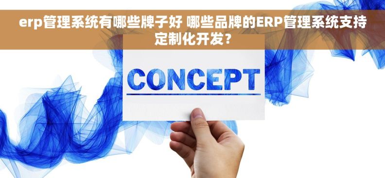 erp管理系统有哪些牌子好 哪些品牌的ERP管理系统支持定制化开发？