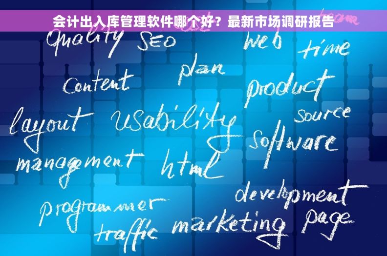 会计出入库管理软件哪个好？最新市场调研报告