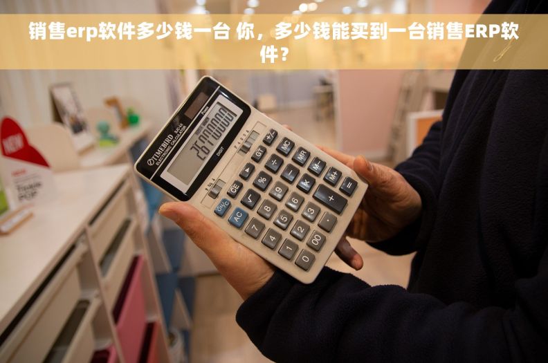 销售erp软件多少钱一台 你，多少钱能买到一台销售ERP软件？