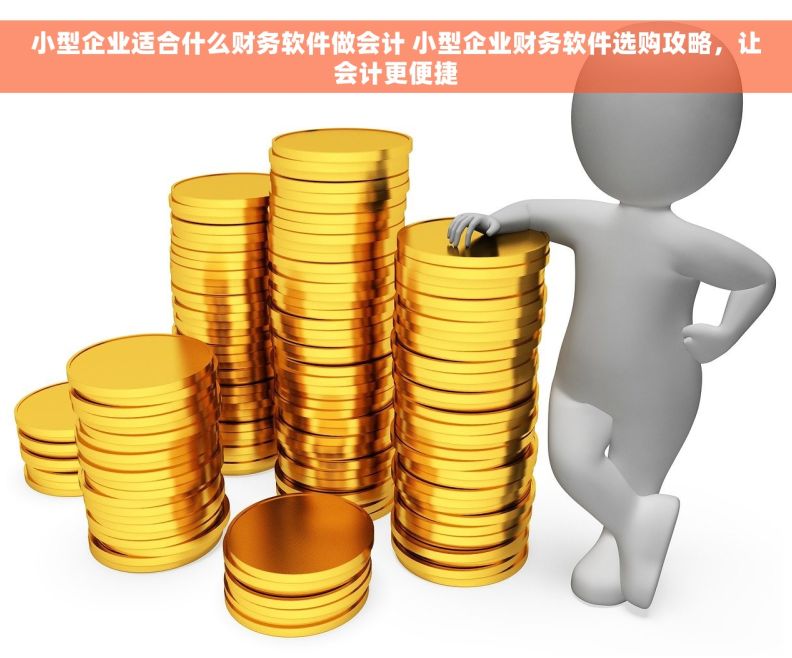 小型企业适合什么财务软件做会计 小型企业财务软件选购攻略，让会计更便捷