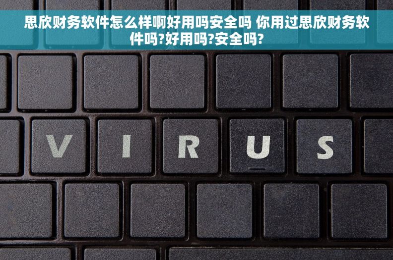 思欣财务软件怎么样啊好用吗安全吗 你用过思欣财务软件吗?好用吗?安全吗?