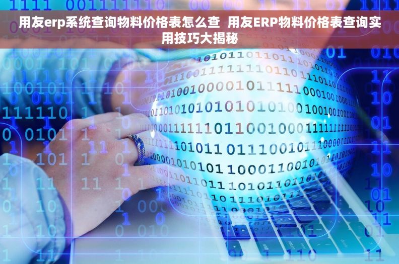 用友erp系统查询物料价格表怎么查  用友ERP物料价格表查询实用技巧大揭秘