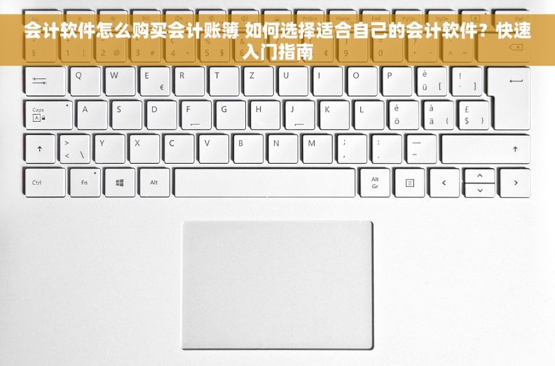 会计软件怎么购买会计账簿 如何选择适合自己的会计软件？快速入门指南