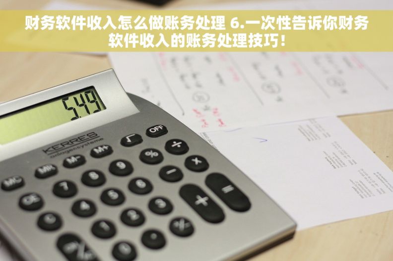 财务软件收入怎么做账务处理 6.一次性告诉你财务软件收入的账务处理技巧！
