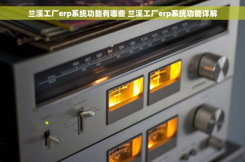 兰溪工厂erp系统功能有哪些 兰溪工厂erp系统功能详解