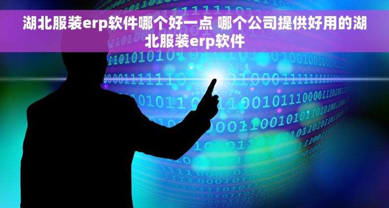 湖北服装erp软件哪个好一点 哪个公司提供好用的湖北服装erp软件