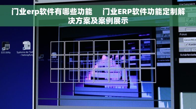 门业erp软件有哪些功能     门业ERP软件功能定制解决方案及案例展示