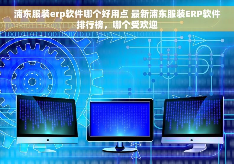 浦东服装erp软件哪个好用点 最新浦东服装ERP软件排行榜，哪个受欢迎