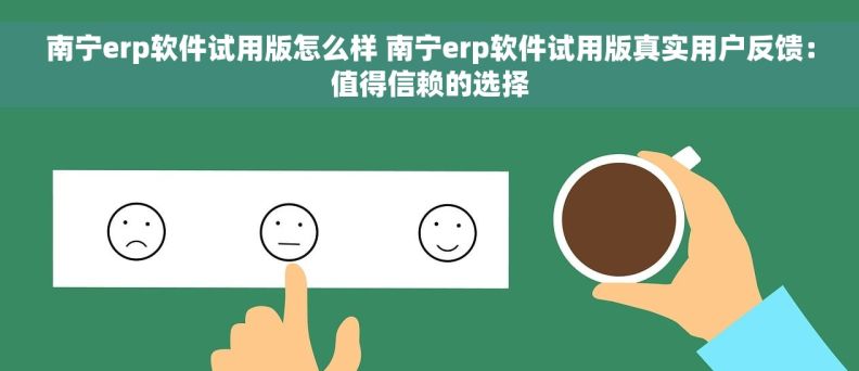南宁erp软件试用版怎么样 南宁erp软件试用版真实用户反馈：值得信赖的选择