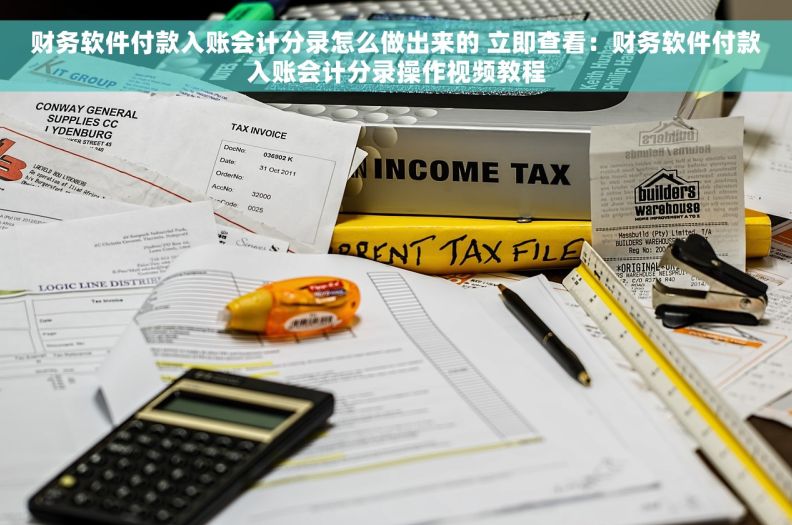 财务软件付款入账会计分录怎么做出来的 立即查看：财务软件付款入账会计分录操作视频教程