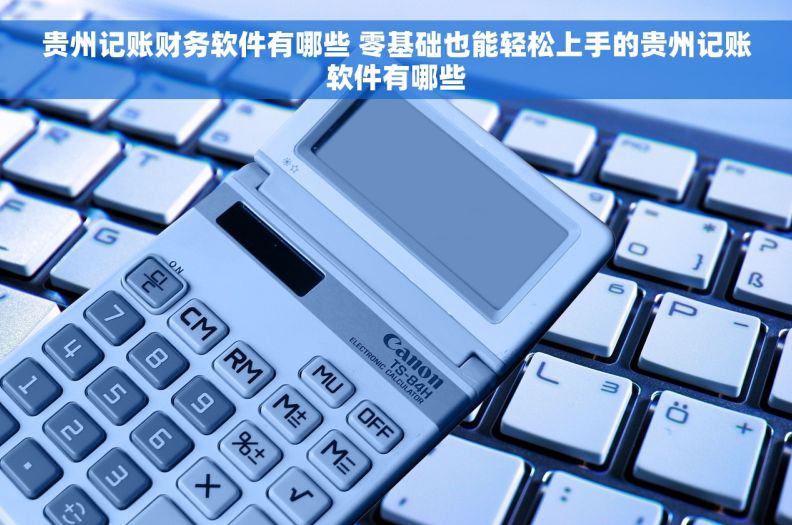 贵州记账财务软件有哪些 零基础也能轻松上手的贵州记账软件有哪些