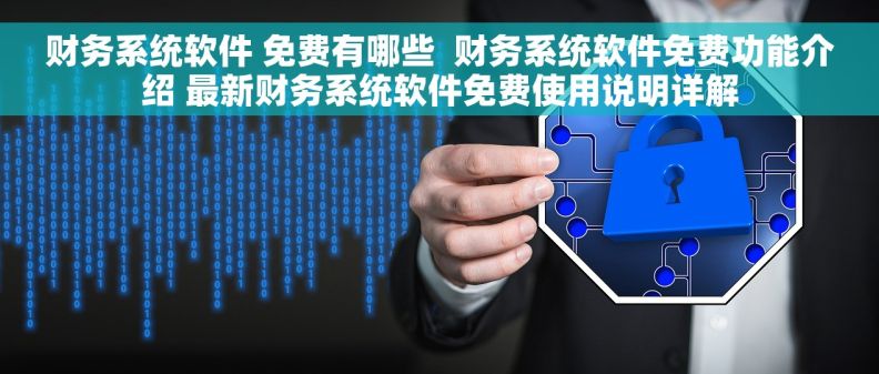财务系统软件 免费有哪些  财务系统软件免费功能介绍 最新财务系统软件免费使用说明详解
