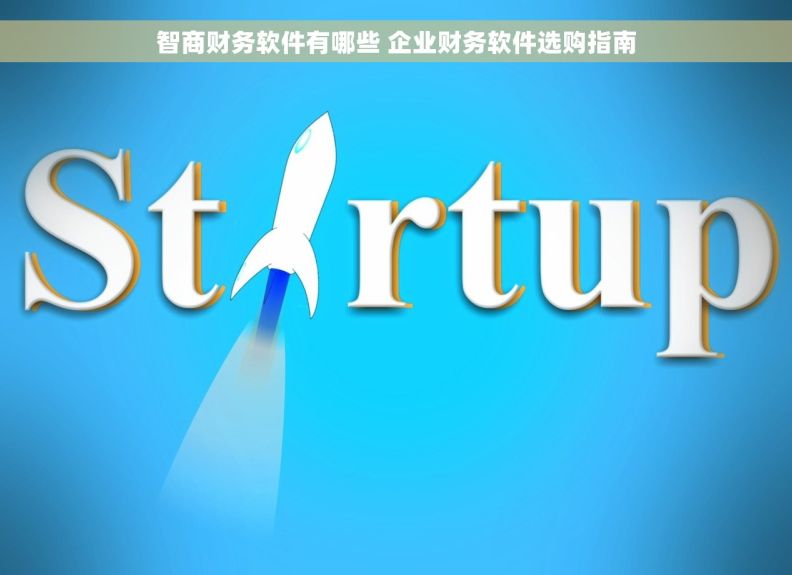 智商财务软件有哪些 企业财务软件选购指南
