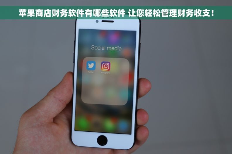 苹果商店财务软件有哪些软件 让您轻松管理财务收支！
