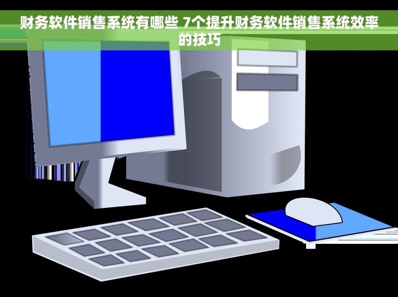 财务软件销售系统有哪些 7个提升财务软件销售系统效率的技巧