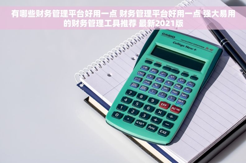有哪些财务管理平台好用一点 财务管理平台好用一点 强大易用的财务管理工具推荐 最新2021版
