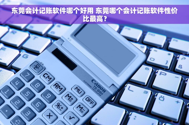 东莞会计记账软件哪个好用 东莞哪个会计记账软件性价比最高？