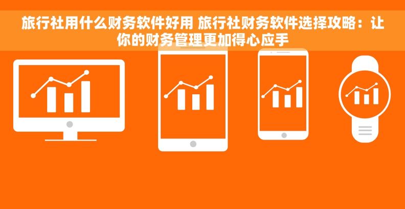 旅行社用什么财务软件好用 旅行社财务软件选择攻略：让你的财务管理更加得心应手