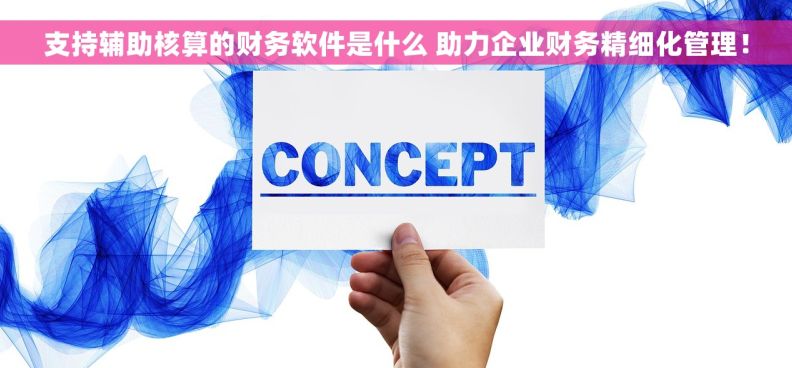 支持辅助核算的财务软件是什么 助力企业财务精细化管理！