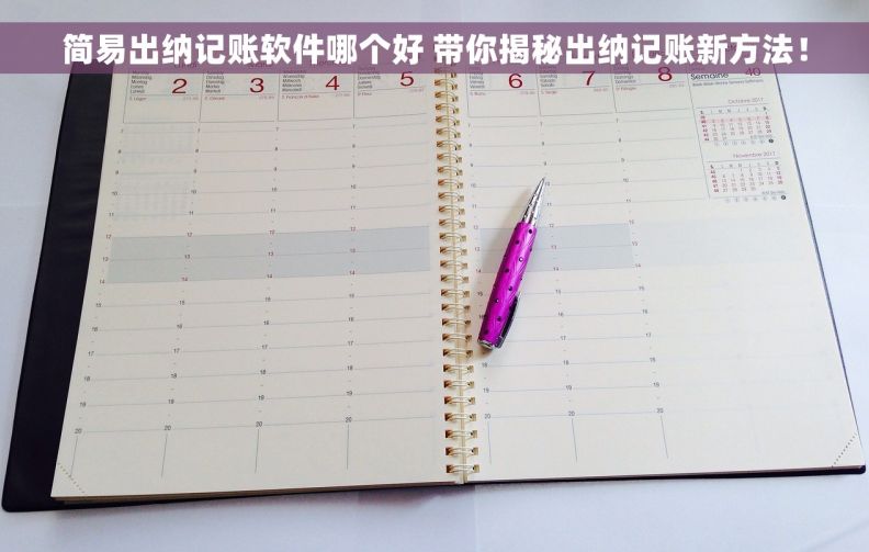 简易出纳记账软件哪个好 带你揭秘出纳记账新方法！
