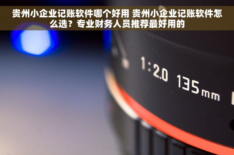 贵州小企业记账软件哪个好用 贵州小企业记账软件怎么选？专业财务人员推荐最好用的