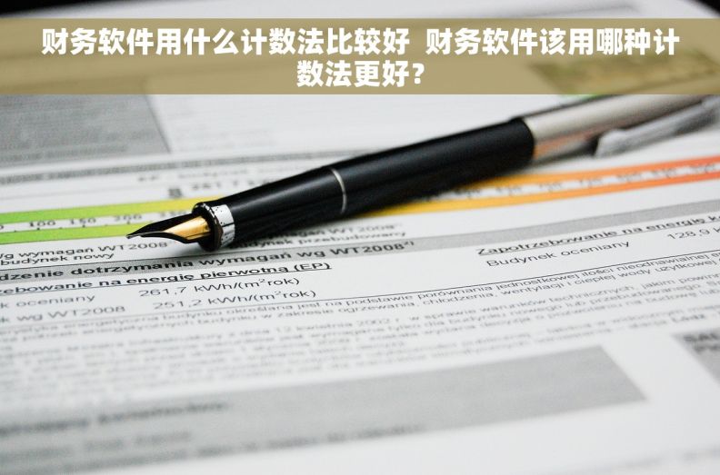 财务软件用什么计数法比较好  财务软件该用哪种计数法更好？