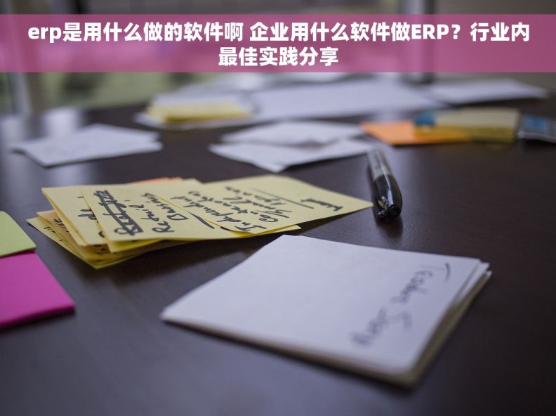 erp是用什么做的软件啊 企业用什么软件做ERP？行业内最佳实践分享