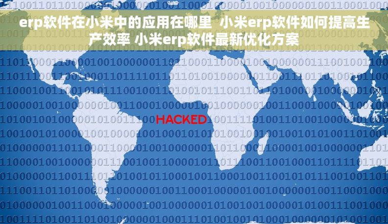 erp软件在小米中的应用在哪里  小米erp软件如何提高生产效率 小米erp软件最新优化方案