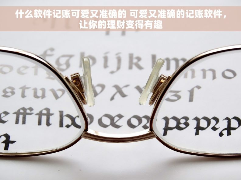什么软件记账可爱又准确的 可爱又准确的记账软件，让你的理财变得有趣