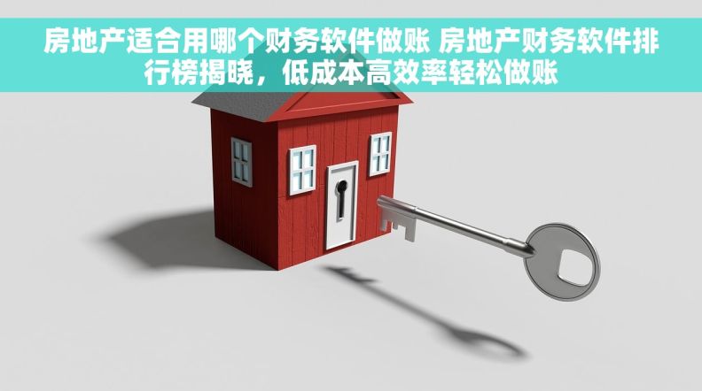 房地产适合用哪个财务软件做账 房地产财务软件排行榜揭晓，低成本高效率轻松做账