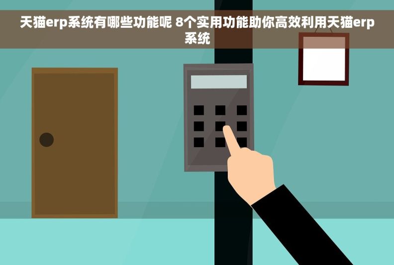 天猫erp系统有哪些功能呢 8个实用功能助你高效利用天猫erp系统
