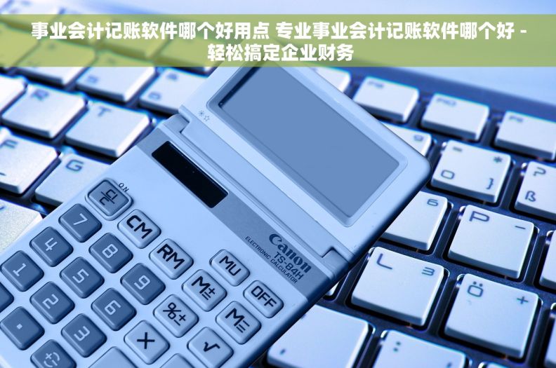 事业会计记账软件哪个好用点 专业事业会计记账软件哪个好 - 轻松搞定企业财务